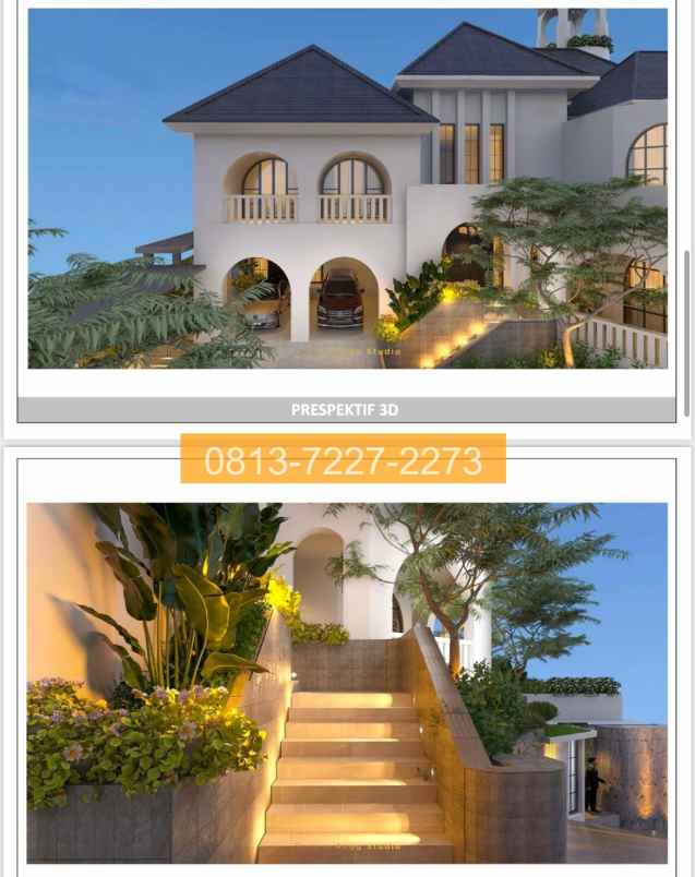 jual villa 1500m2 sekupang batam