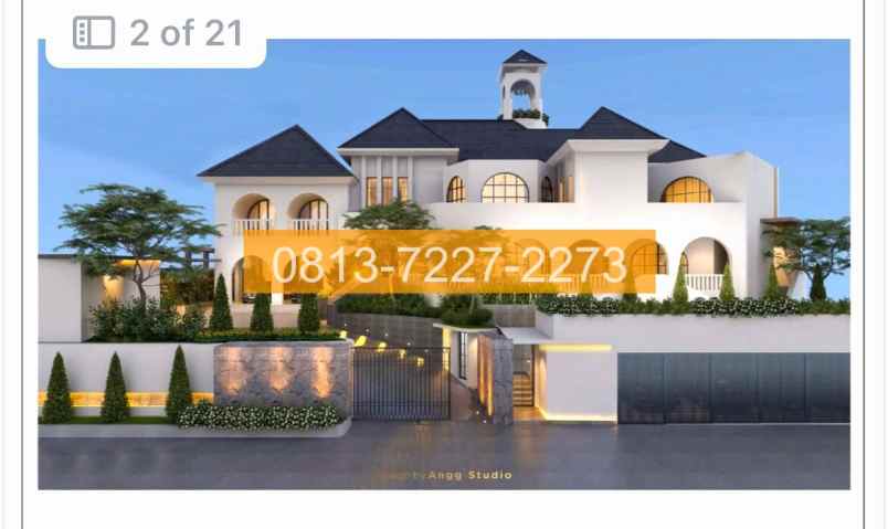 jual villa 1500m2 sekupang batam