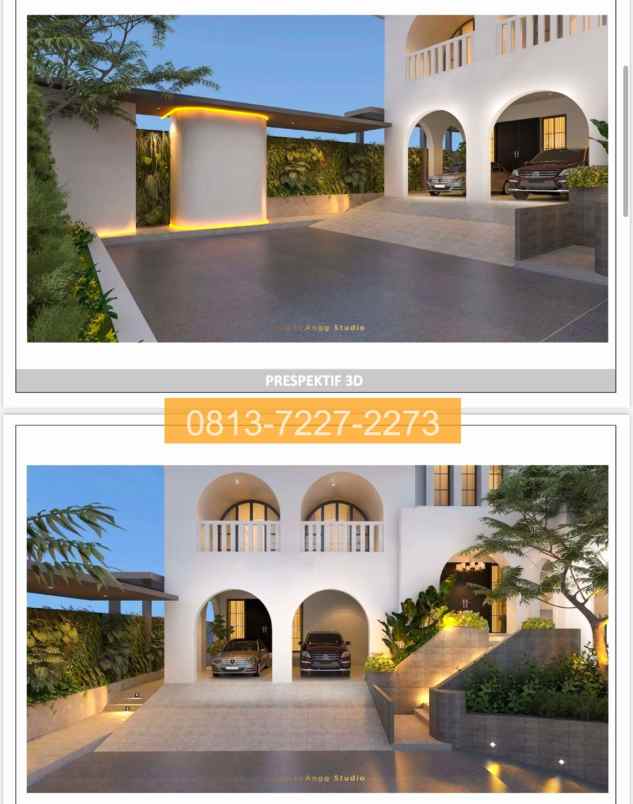 jual villa 1500m2 sekupang batam