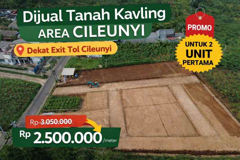 kavling premium dekat exit tol cileunyi