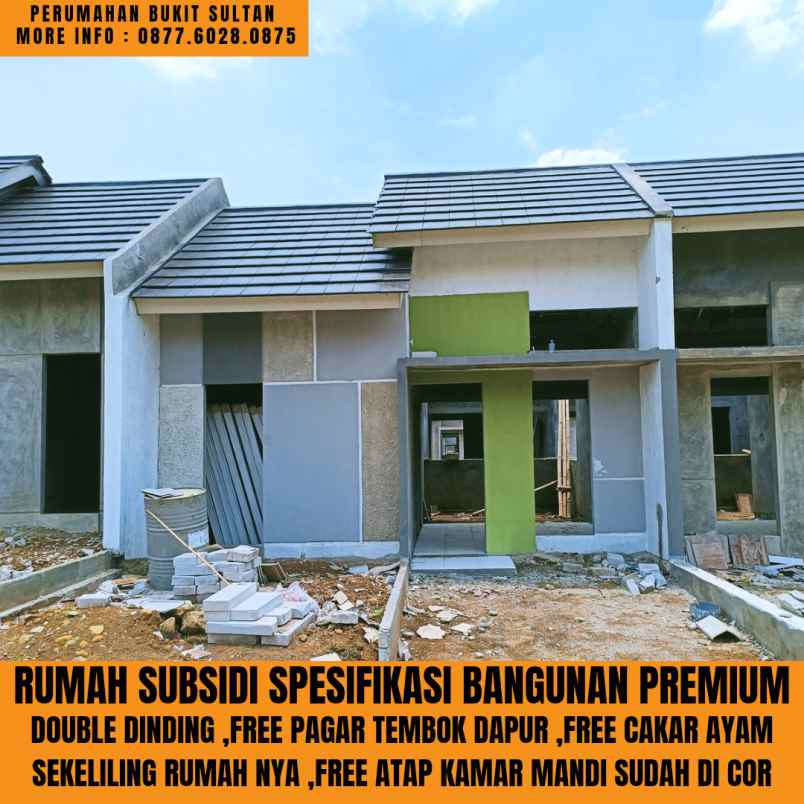 perumahan murah di bogor rumah subsidi bukit sultan