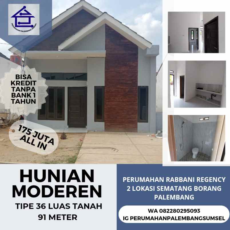 perumahan rabbani regency borang palembang