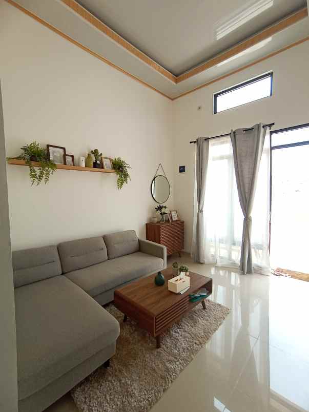 rumah 1 lantai konsep scandinavian