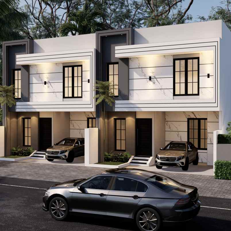 rumah 2 lantai desain minimalis