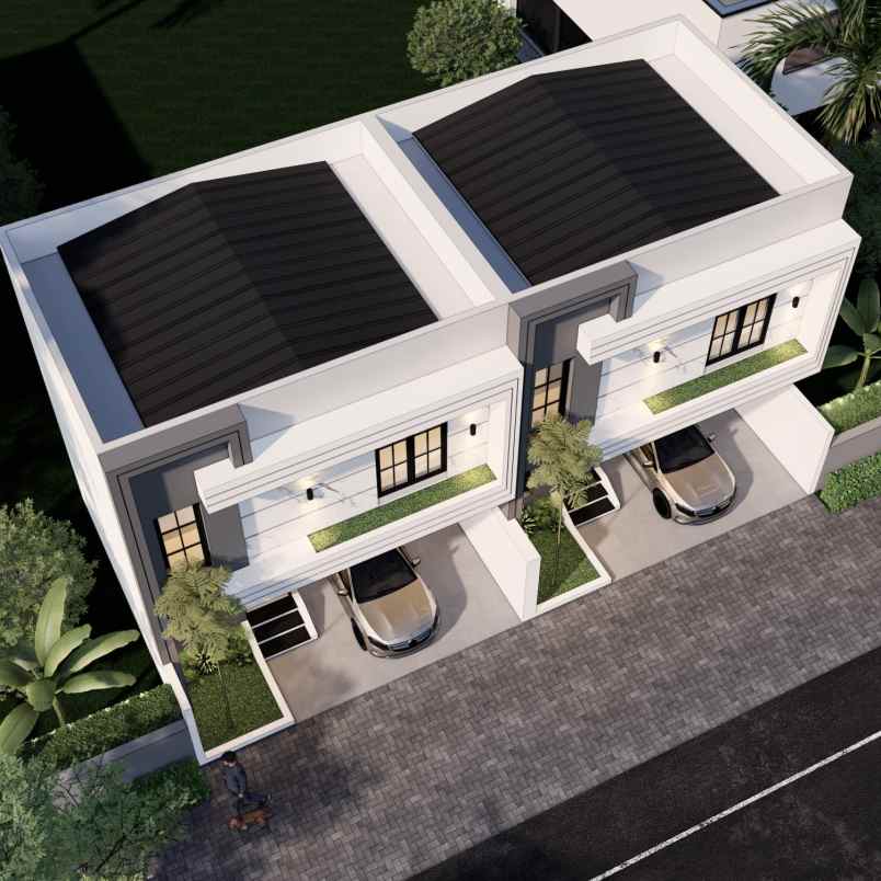 rumah 2 lantai desain minimalis