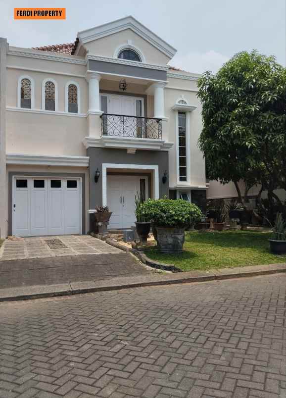 rumah cantik 2 lantai baru renov raffles hills cibubur