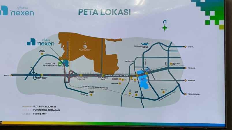 rumah di gerbang tol balaraja timur harga launching