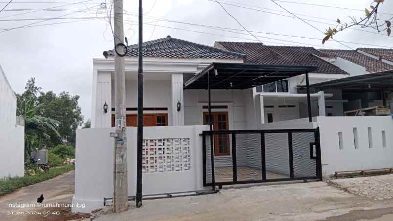 rumah di tanjung senang free canopi pagar