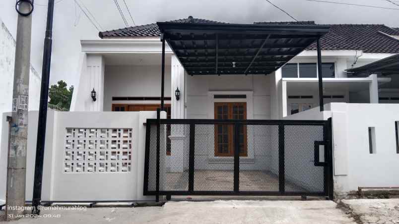 rumah di tanjung senang free canopi pagar