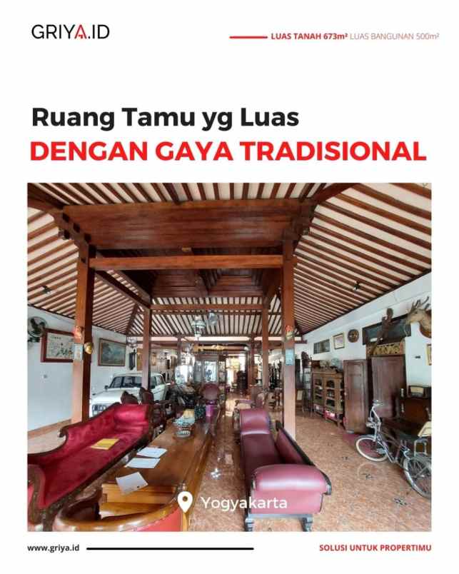 rumah dijual jogja cocok untuk usaha apapun