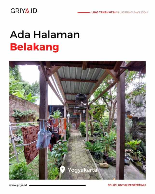 rumah dijual jogja cocok untuk usaha apapun