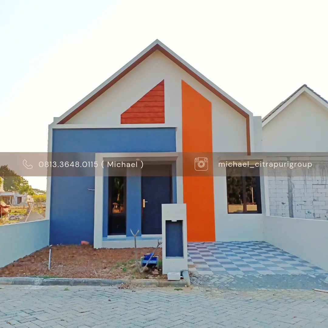 rumah harga terjangkau scandinavian style madiun