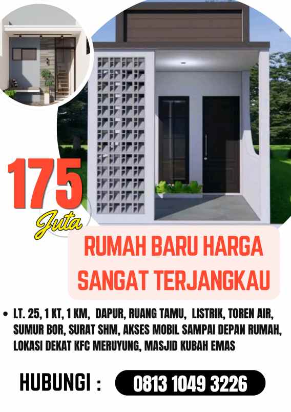rumah jl bersama meruyung limo depok