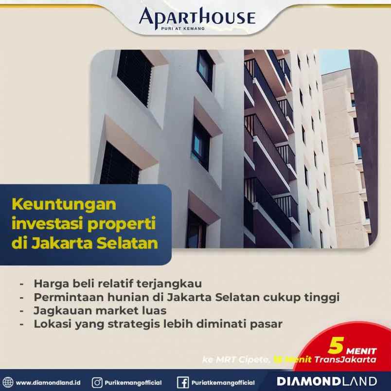 rumah jl puri iii kemang jakarta