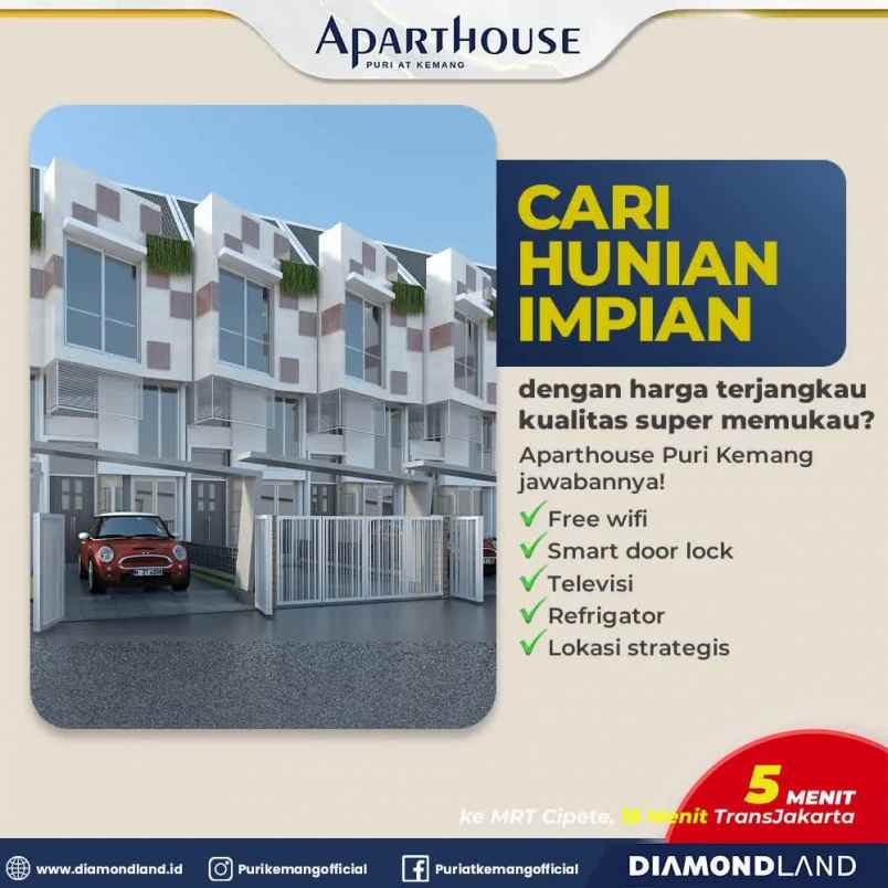 rumah jl puri iii kemang jakarta