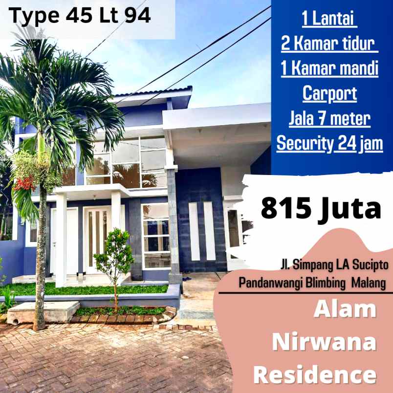 rumah jl simpang la sucipto