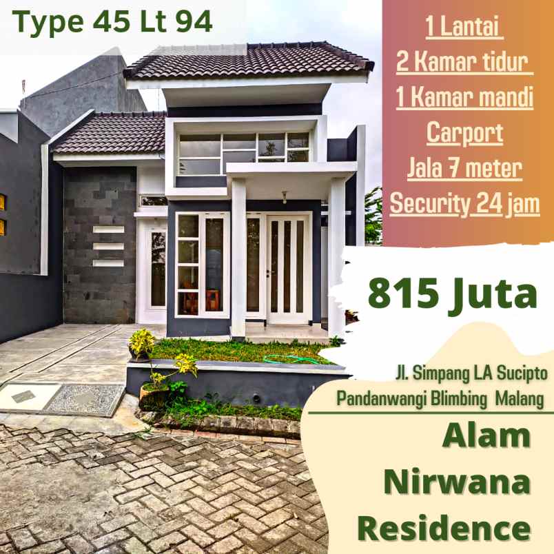 rumah jl simpang la sucipto