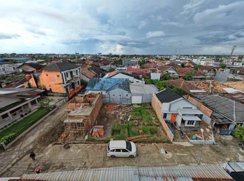 rumah komersil tengah kota palembang