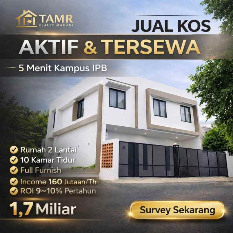 rumah kost bogor barat situgede dekat ipb dramaga