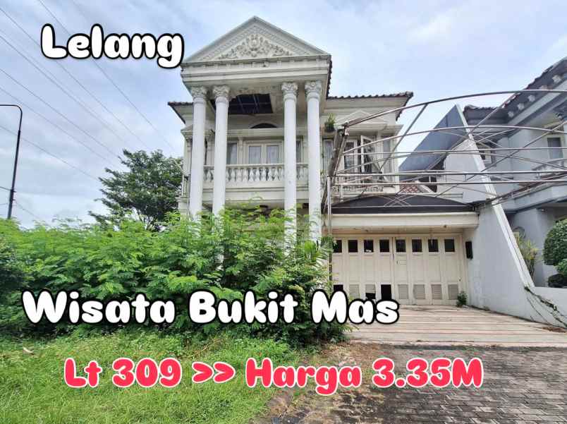 rumah lelang wisata bukit mas wbm wiyung jual murah
