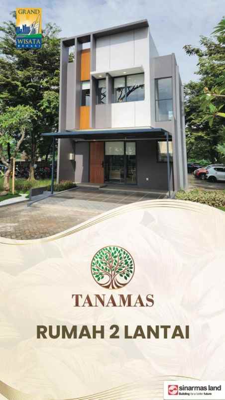 rumah milenial 2 lantai full furnished