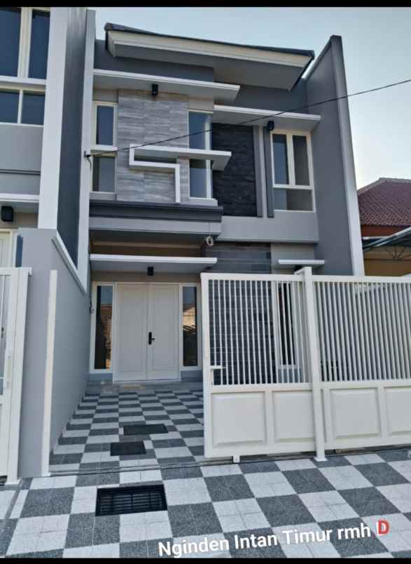 rumah minimalis gress nginden intan timur tengah kota