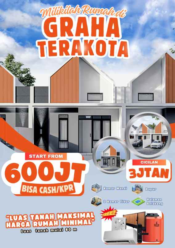 rumah minimalis modern di sawangan depok dp 0