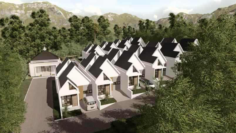 rumah modern dan strategis ayoma homes