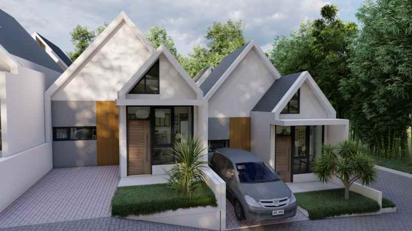 rumah modern dan strategis ayoma homes