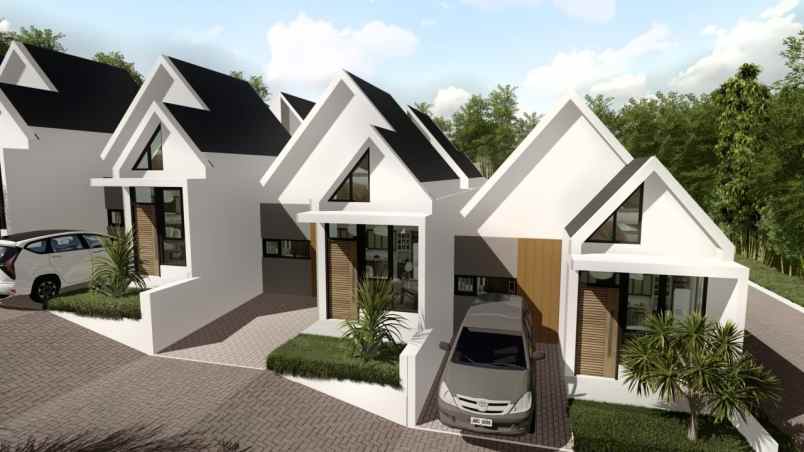 rumah modern dan strategis ayoma homes