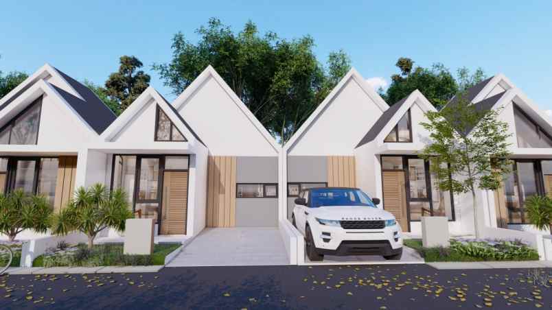 rumah modern dan strategis ayoma homes