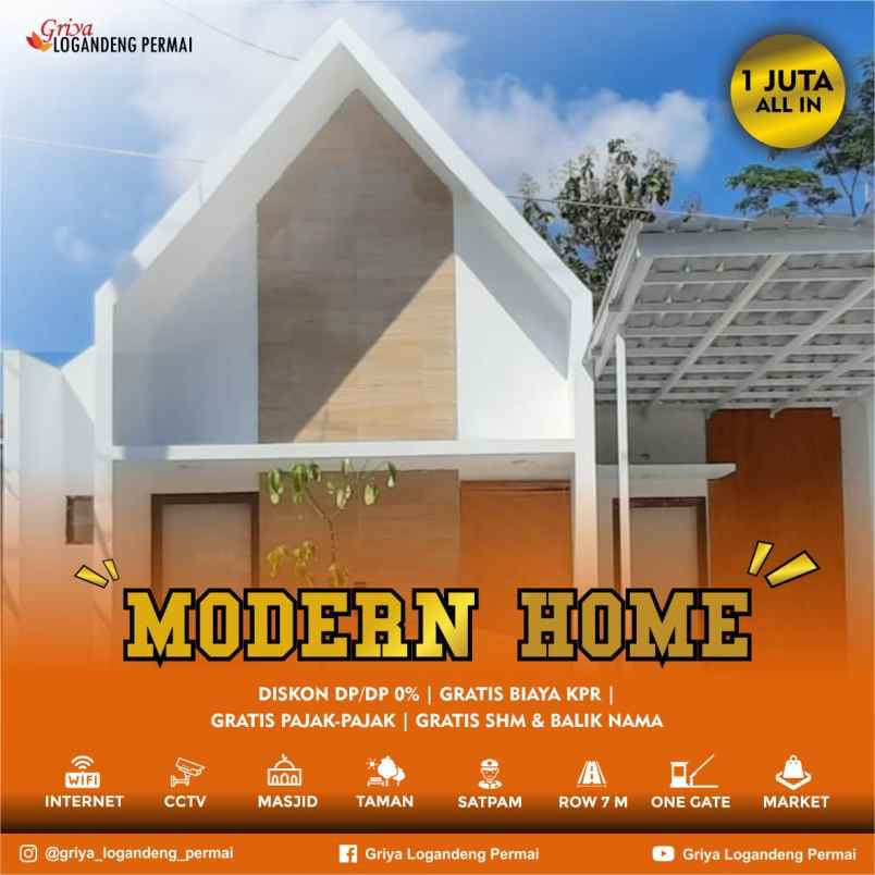 rumah promo satu juta klaim diskon area kota wonosari