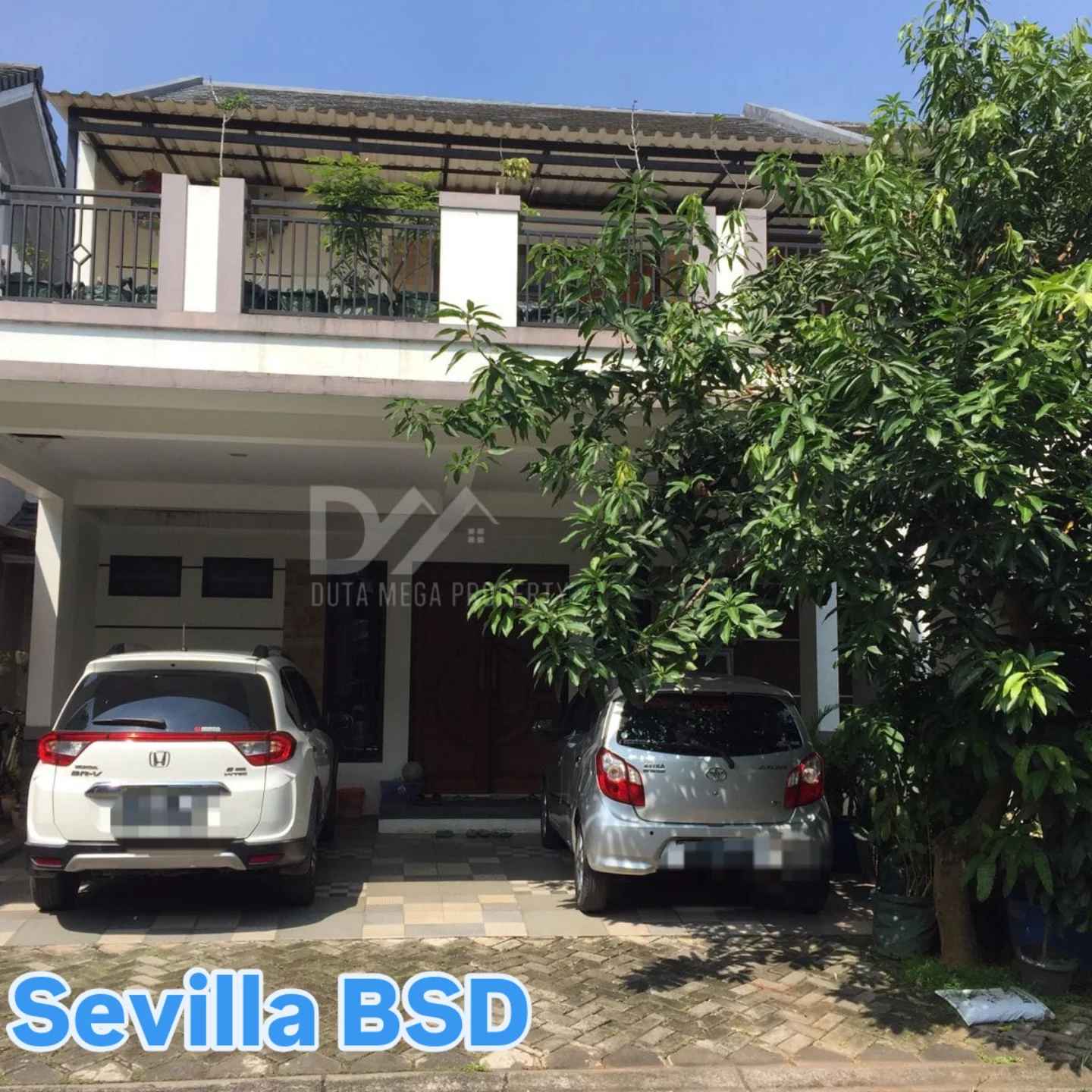 rumah rapi siap huni cluster sevilla bsd