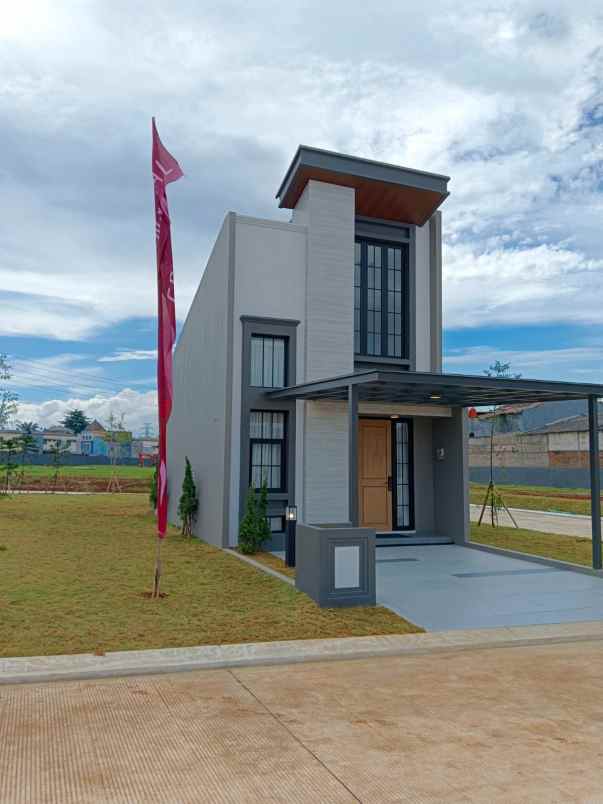 rumah satu lantai serasa 2 lantai