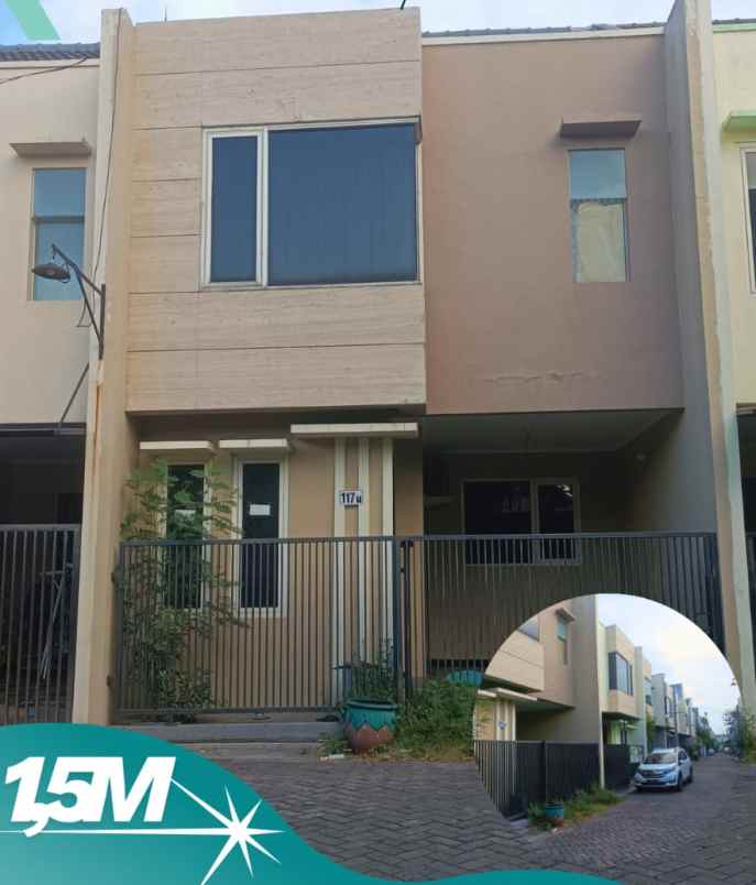 rumah siap huni di urban mansion jojoran surabaya