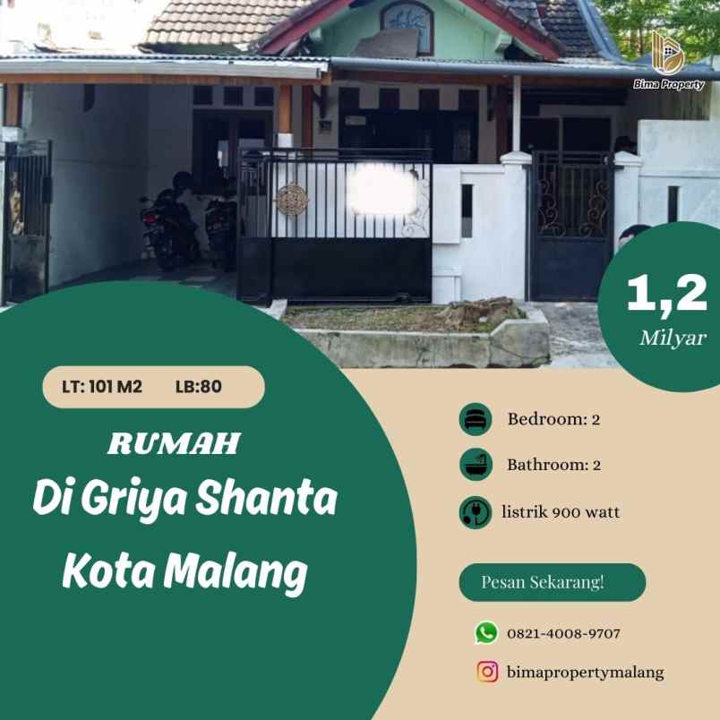 rumah siap huni kota malang