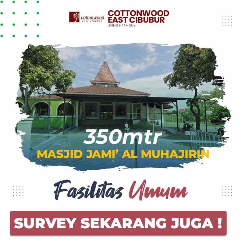 rumah syariah developer minimalis di cibubur timur