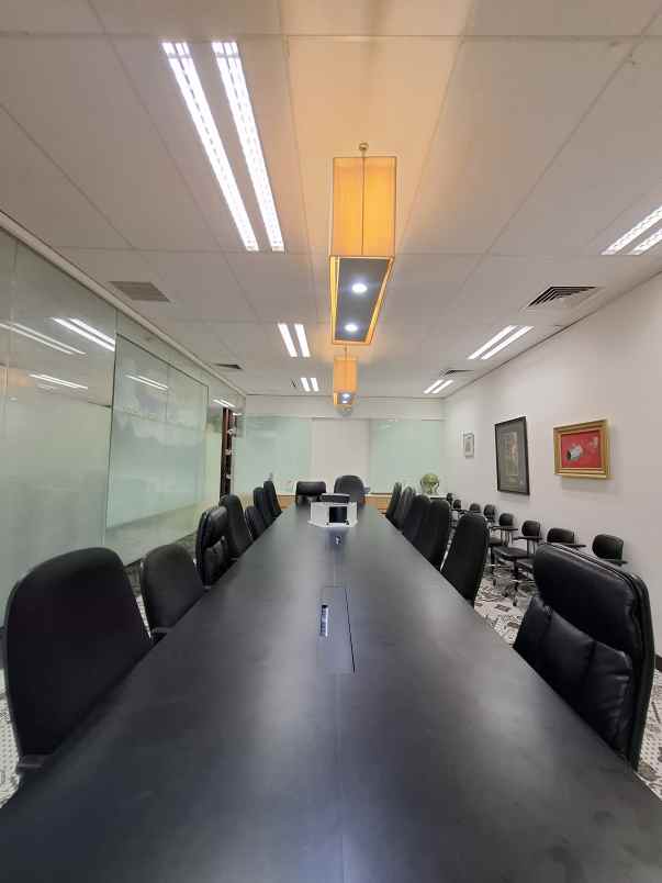 sewa office space sahid sudirman center full furnished