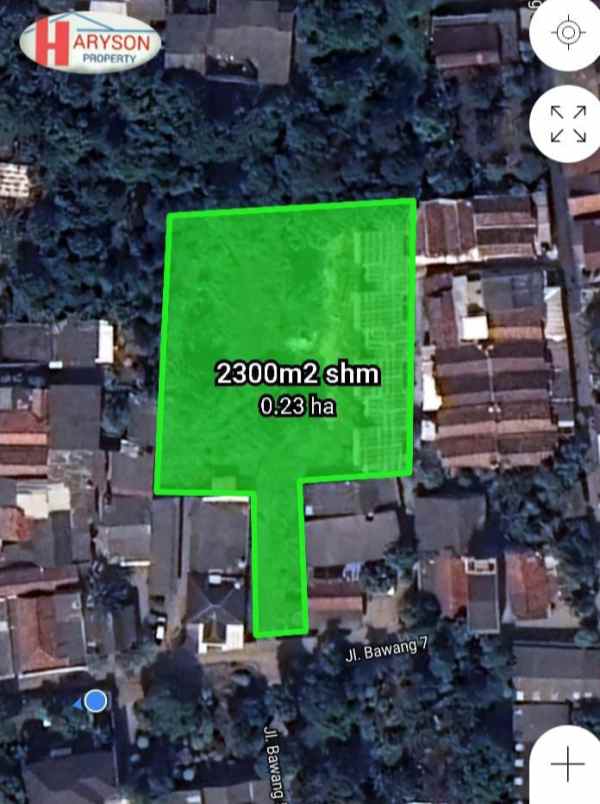 take over cluster 2300 m2 cimuning kota bekasi