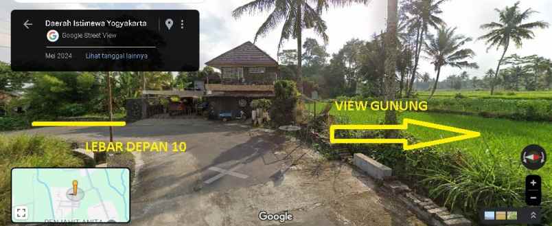 tanah bonus bangunan joglo njawani