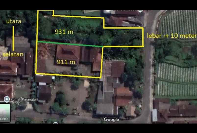 tanah bonus bangunan joglo njawani