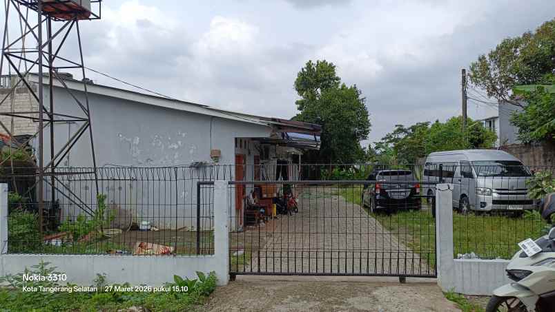 tanah dijual jalan anggrek pondok benda pamulang