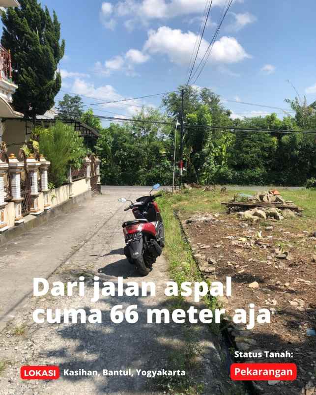 tanah dijual jogja dekat kampus umy kasihan