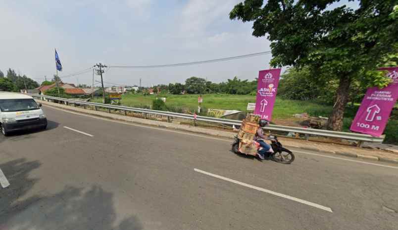 tanah luas strategis jalan raya serpong bsd rawabuntu