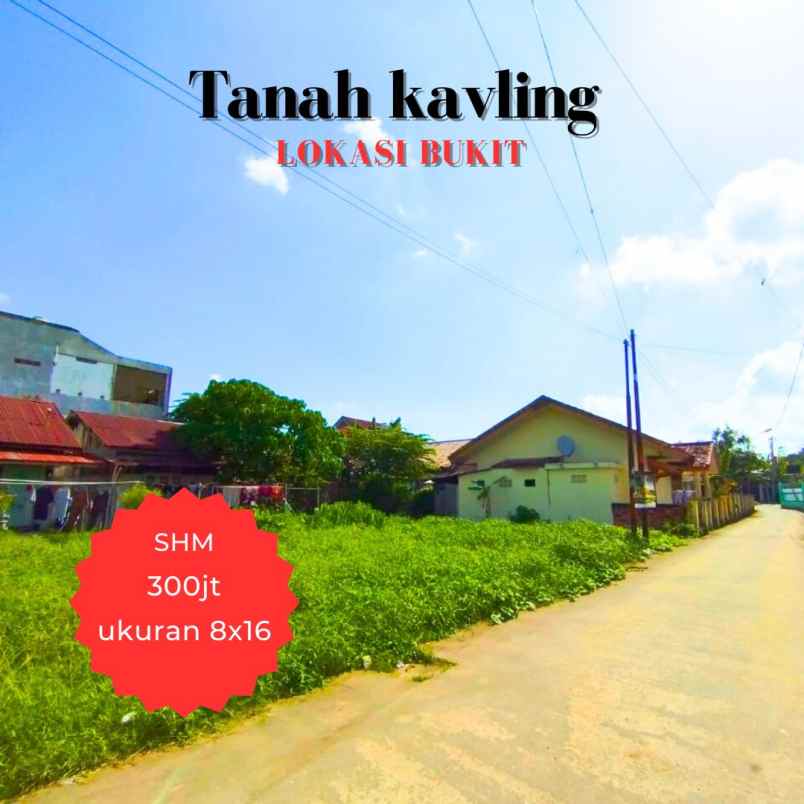 tanah murah bukit kota palembang