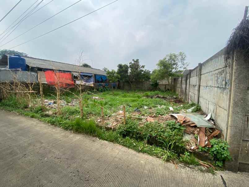 tanah siap bangun area mampang 2 km pintu tol sawangan