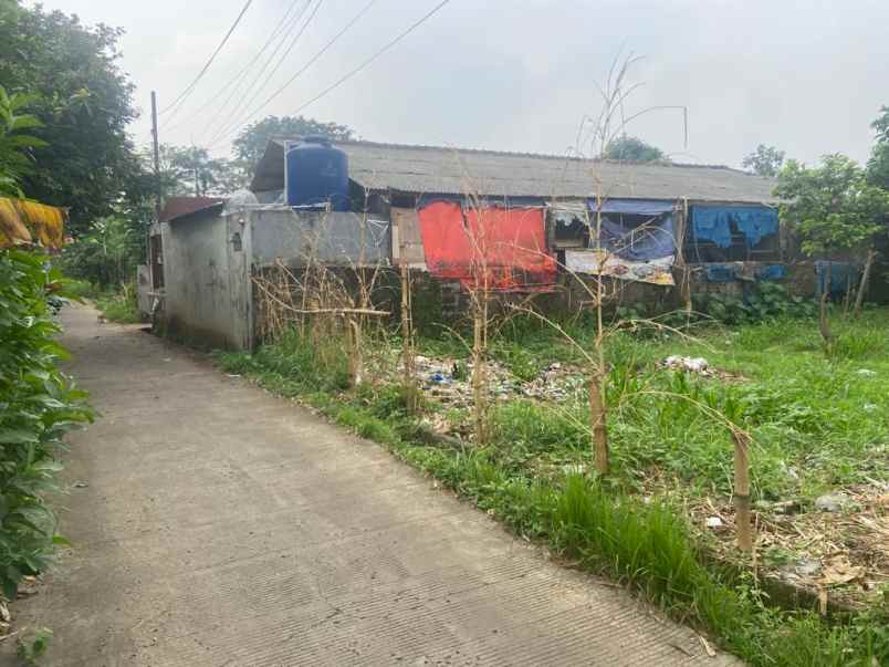 tanah siap bangun area mampang 2 km pintu tol sawangan