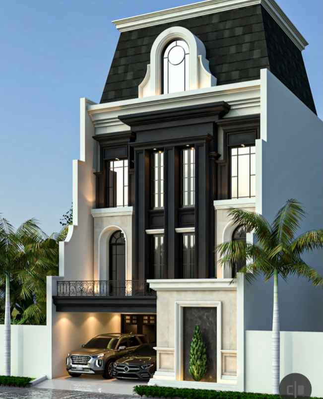 townhouse at kebagusan lt 121 kolam renang pribadi