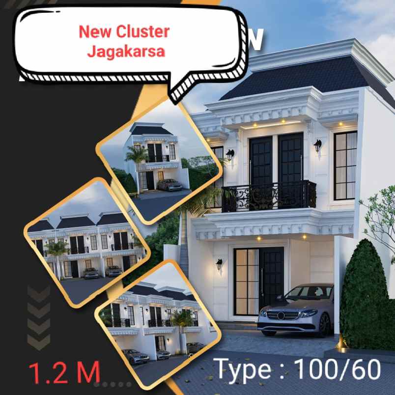 townhouse baru dan murah dia jagakarsa jakarta selatan