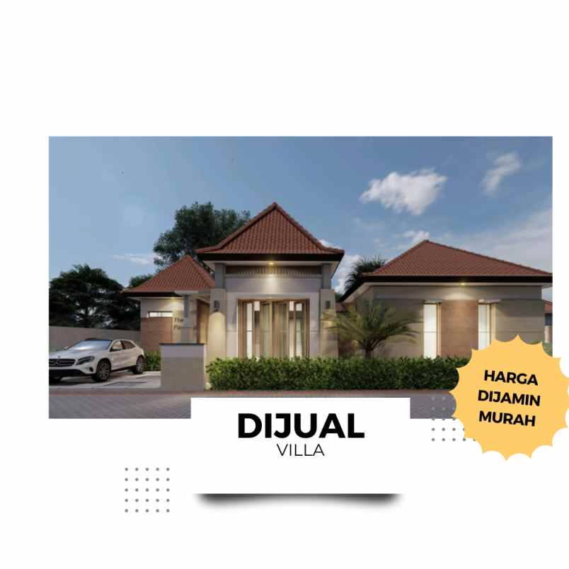 villa mewah dijual diborobudur